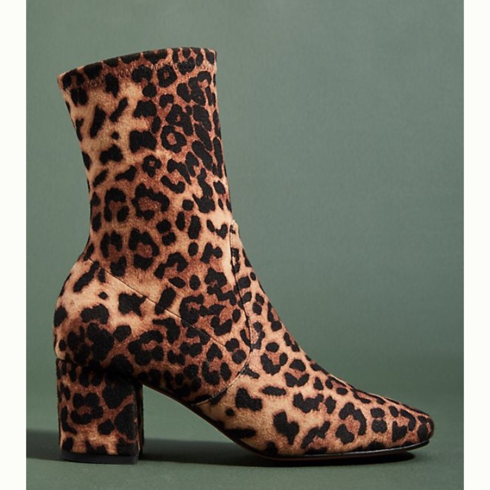 Leopard Booties from Anthropologie